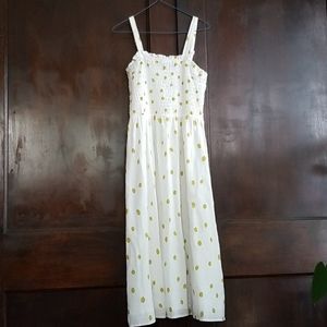 White Polka Dot Dress